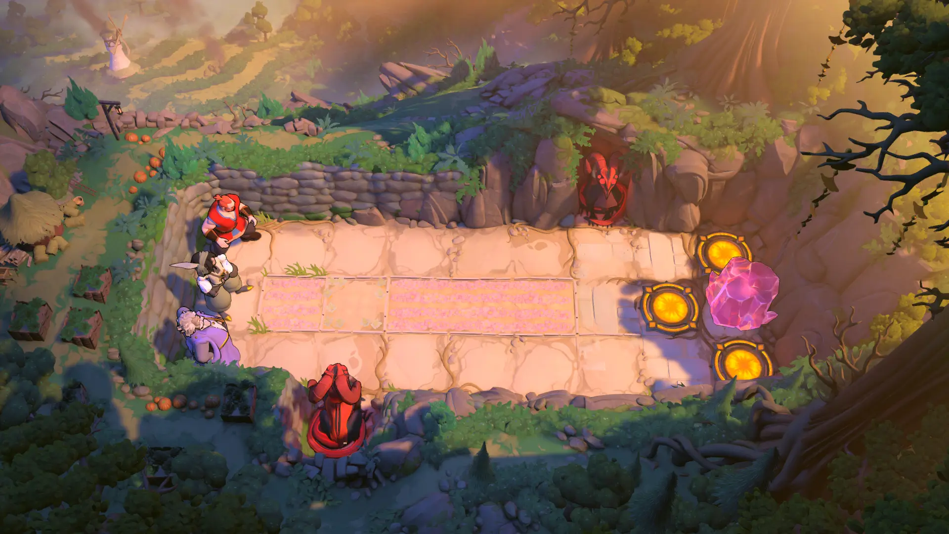 Heroes2 9 starting board (Demo)