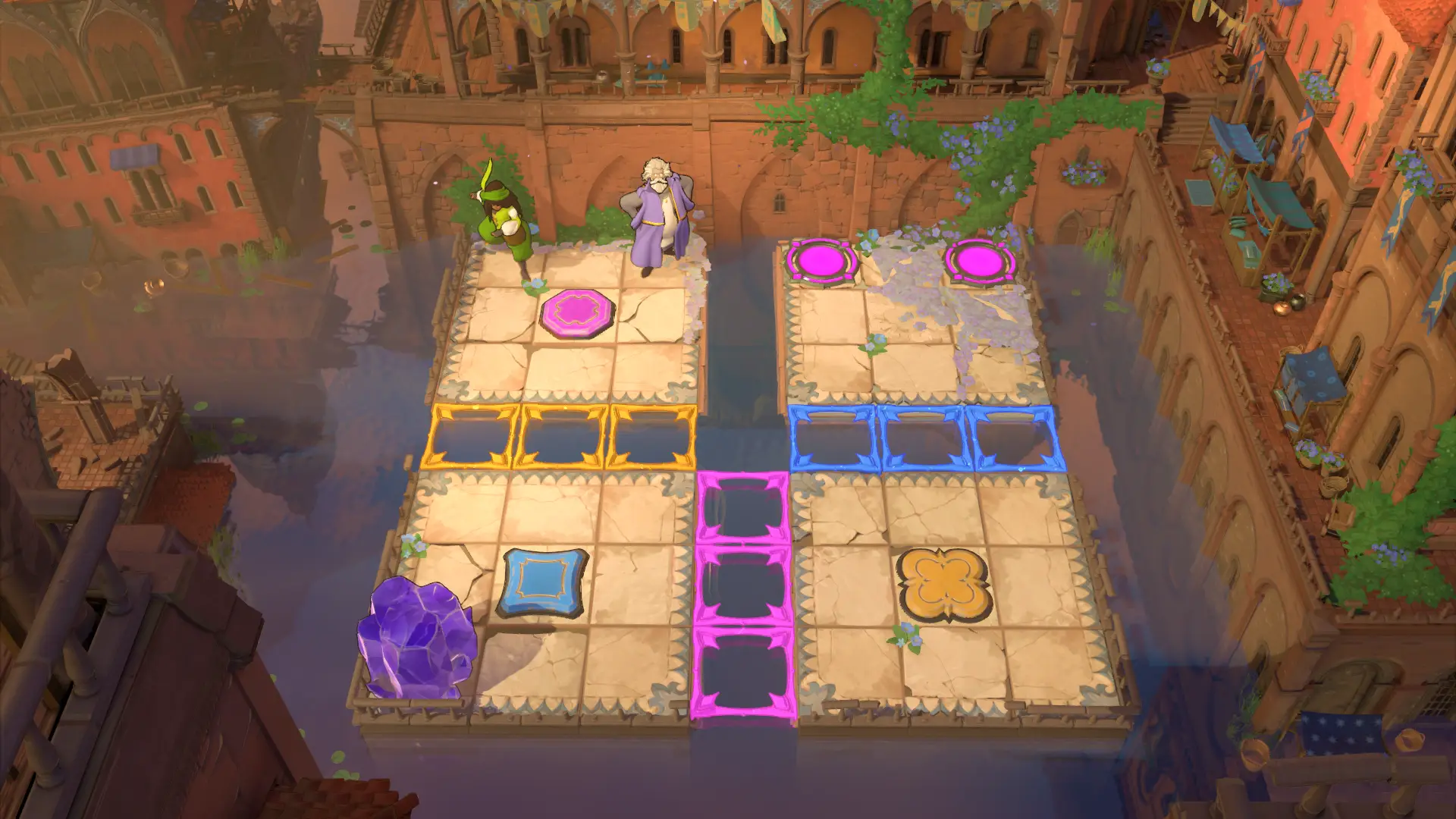Quadrants starting board (Demo)